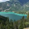 The rewarding view of Diablo Lake from the top!!!