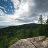 A view east off of the Chuckanut Ridge Trail.