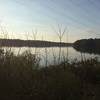 Lake Townsend from the power line cut - looking NW (left).