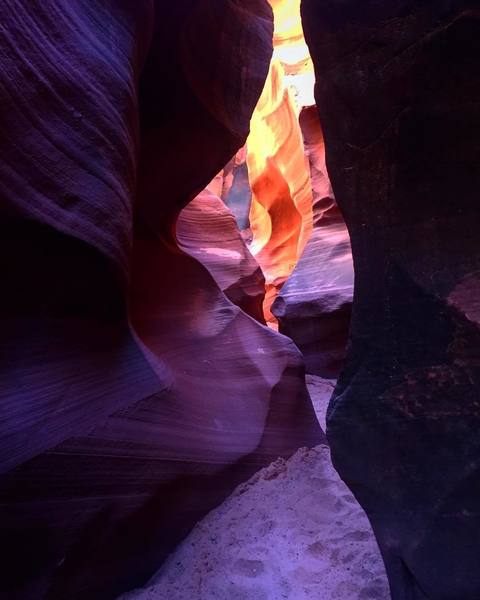 The world famous Antelope Canyon.