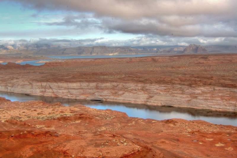 Beautiful Page Rim Trail.