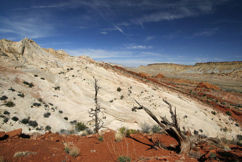 Waterpocket Fold from the Post Cutoff Trail. with permission from walkaboutwest *No Commercial Use