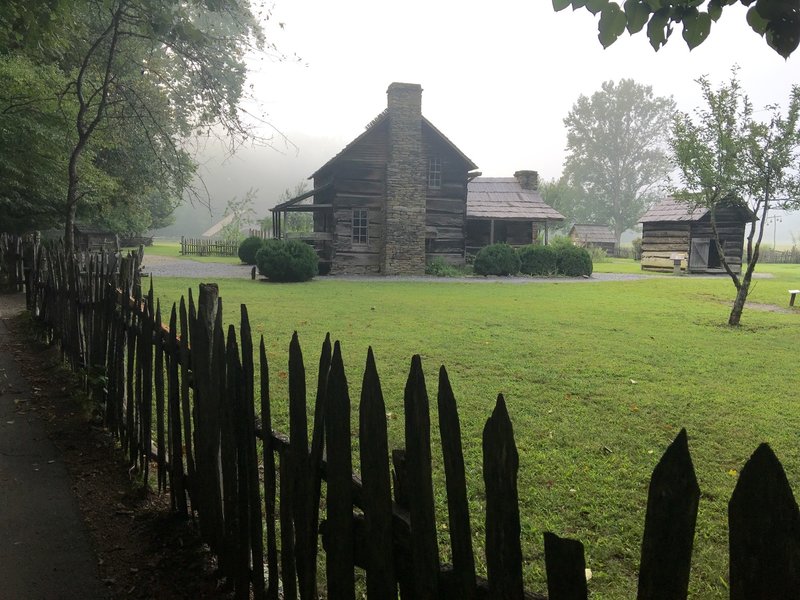 Mountain Farm Museum at Oconuluftee Visitor Center.