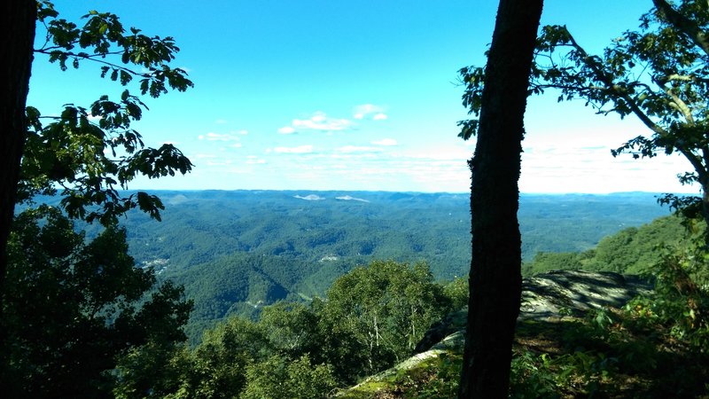 Overlook from the trail.