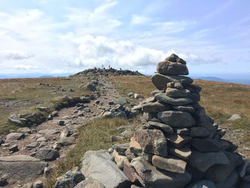 Summit in the distance.