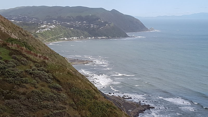 Looking south towards Pukerua Bay.