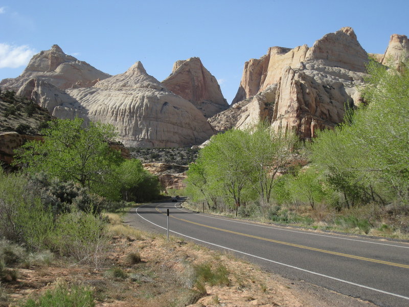 You just can't beat Capitol Reef, named after the dome ("Capitol Dome"), which resembles the Capitol building.