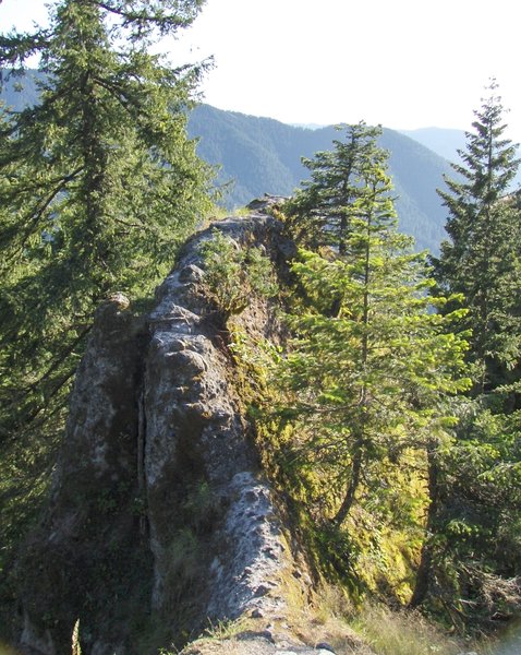 Crest of Castle Canyon Trail. Photo by USFS.