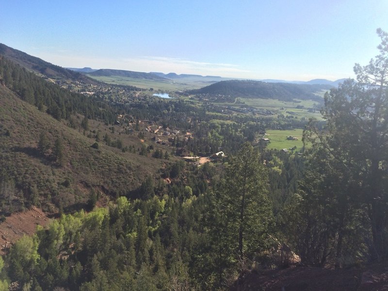 View of the Town of Palmer Lake