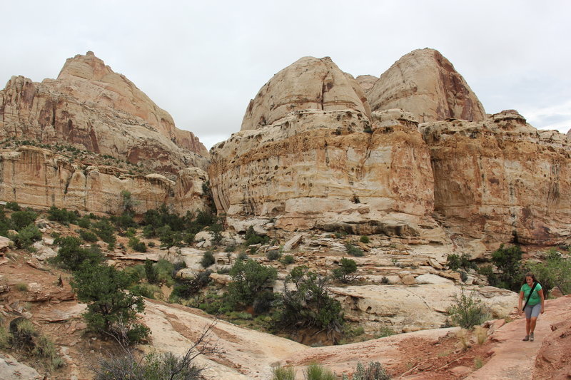 Unique rock sightseeing.