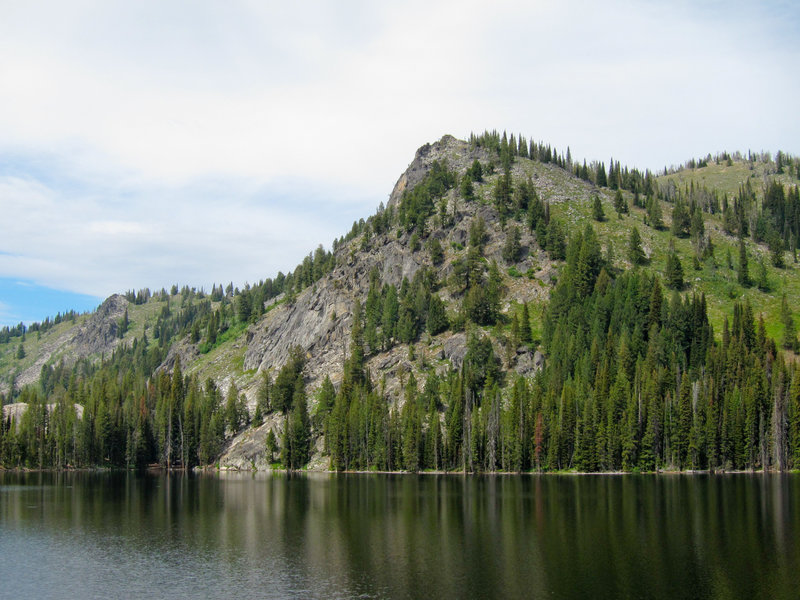 Boulder Lake in Payette National Forest.