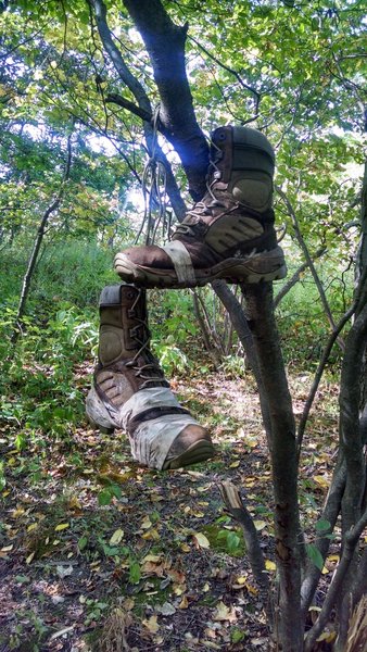 Old Boots Hanging: Appalachian Trail - Fox Gap PA to Columbia Gas Pipeline