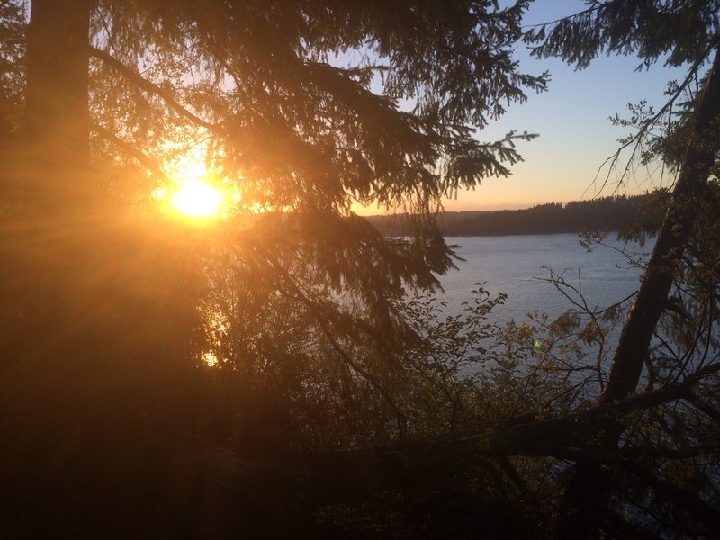 Sunset view from Point Defiance Park