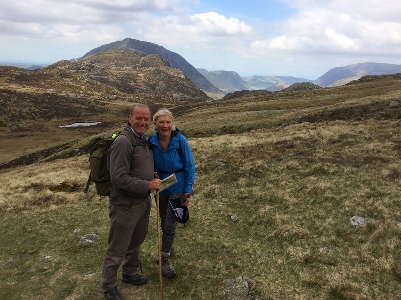 Along the Wainwright's Coast to Coast Walk.