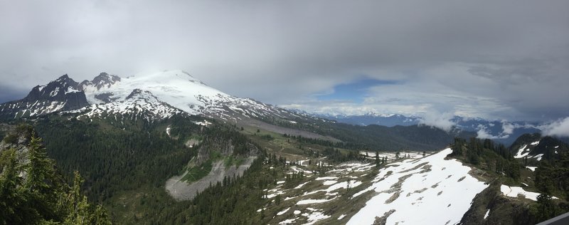 Mt Baker from Park Butte Trail.