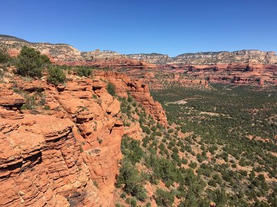 View from Doe Mesa looking north.