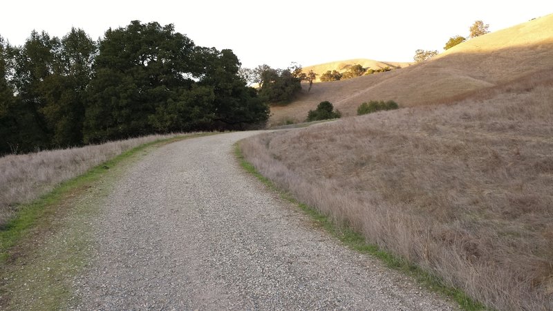 Lower Abrigo Valley Trail graded and graveled.