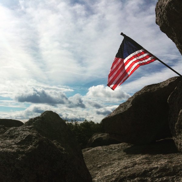 Old Glory on Old Rag