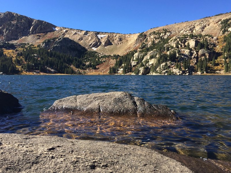 Looking across Upper Windsor Lake.