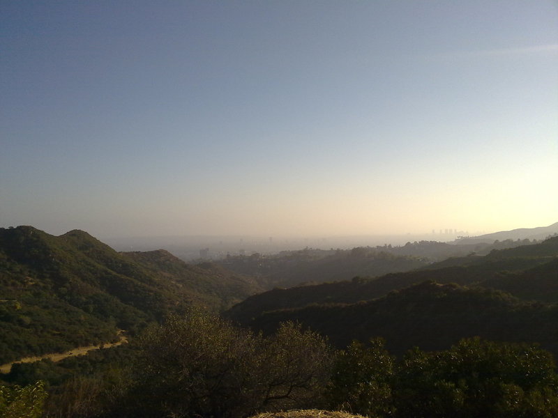 Looking south from the Brush Canyon Trail.