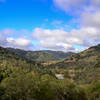 Looking out across the hills from the Jim Donnelly Trail.