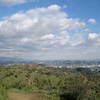 From the intersection of Mount Hollywood Summit Trail and the Bird Sanctuary Trail at Griffith Park.