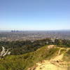 Looking south toward Griffith Observatory and the L.A. skyline.