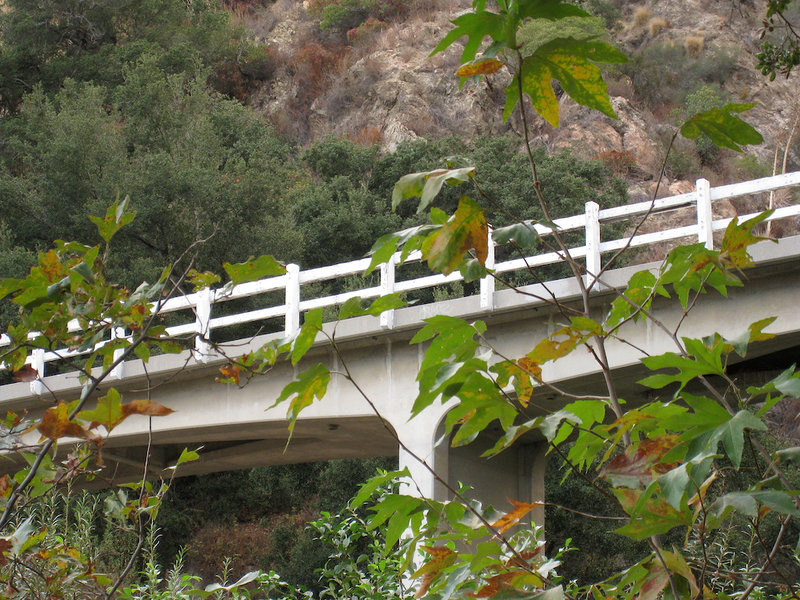 Mt. Wilson Tollroad bridge.