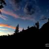 Climbing up the hillside to get to the northwest ridge line. Morning sunrises can be magical.