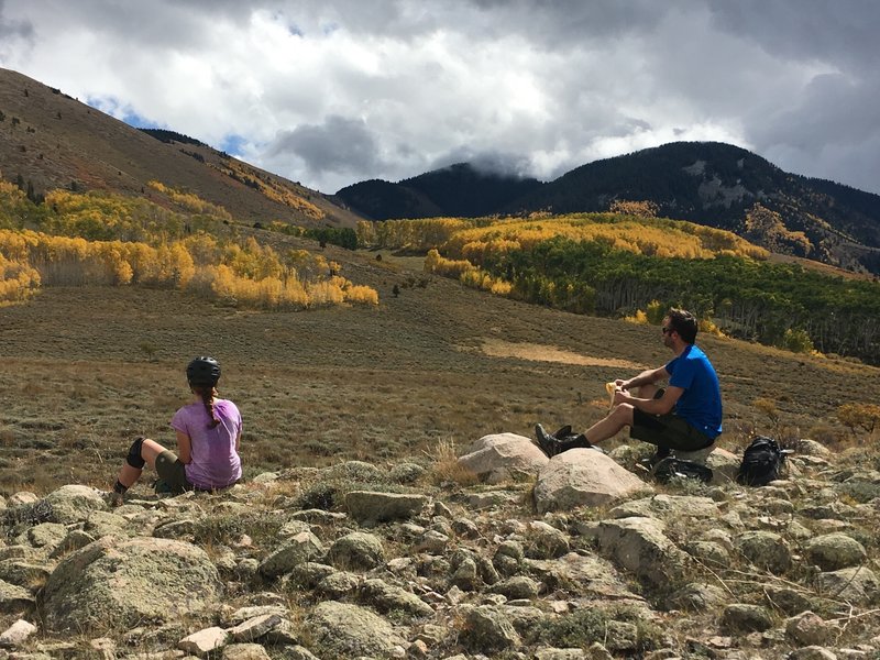 Stunning fall views of Robertson Pasture.