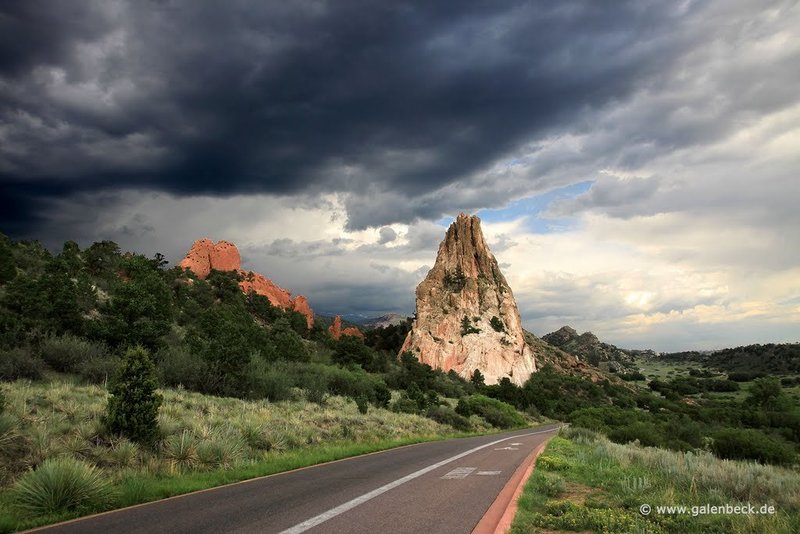 Thunderstorm over Garden of the Gods.