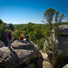 Looking out into the Garden of the Gods wilderness area.