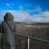 Looking out over the river from the lookout tower.