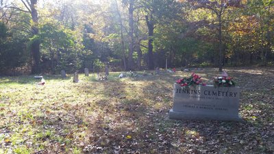 Jenkins Family Homestead Cemetery established 1840.