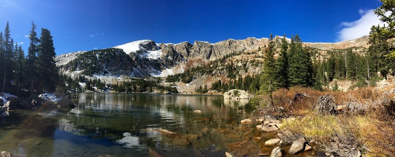 Upper Forest Lake in October.