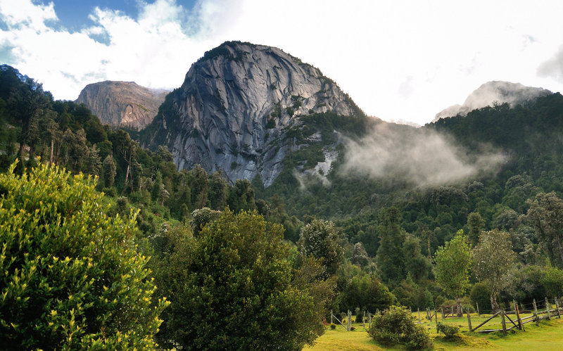 View from the Refugio.