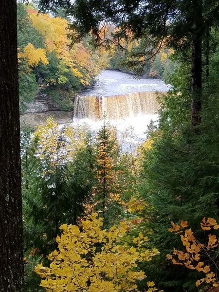 The Upper Falls from the gorge platform.