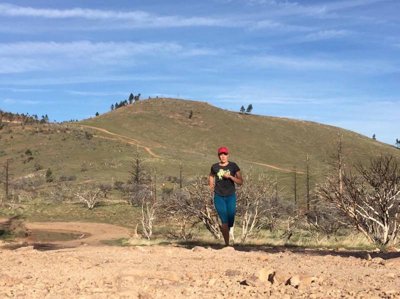 Typical rocky trail terrain.