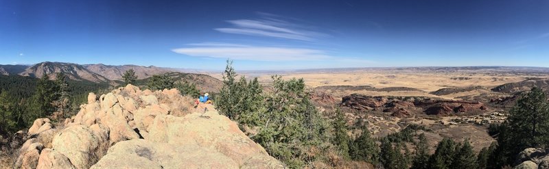 View north from Carpenter Peak.