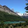 First peak of Fitz Roy.