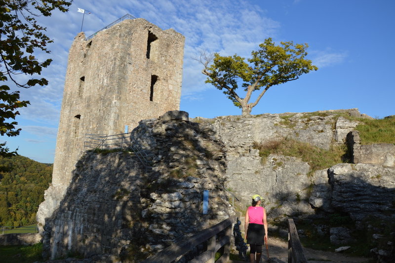 Medieval castle ruin Neideck.