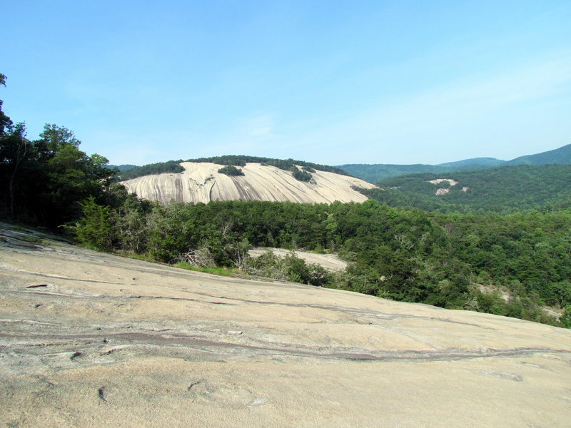 Stone Mountain as seen from Cedar Rock.