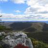 The best view from the White Rocks.