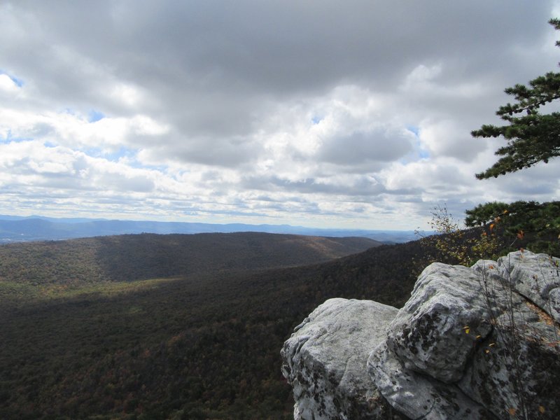 View at the final overlook.