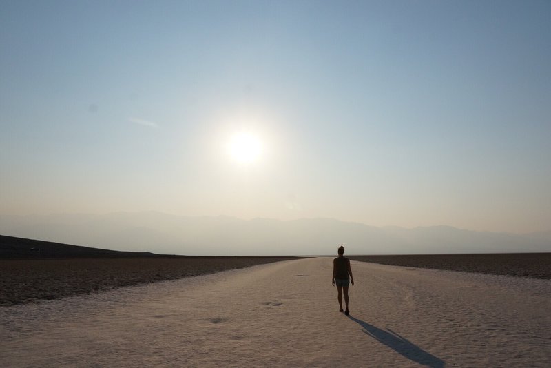 Badwater Basin. Death Valley National Park.