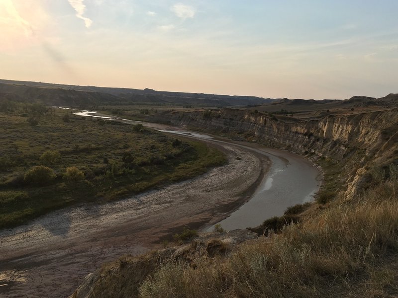 Wind Canyon. Theodore Roosevelt National Park.