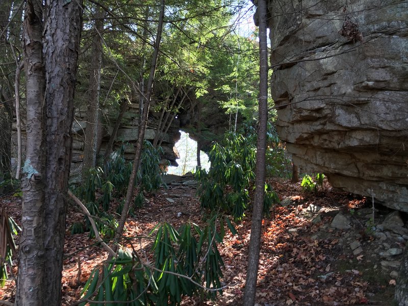 Natural arch