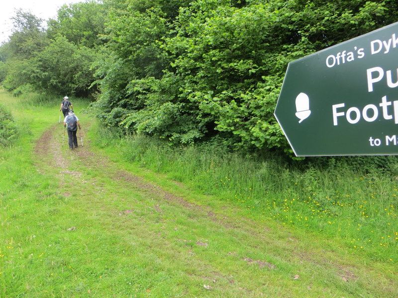 Climbing up out of Tintern