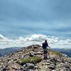 Approaching the true summit of Buffalo Mountain.