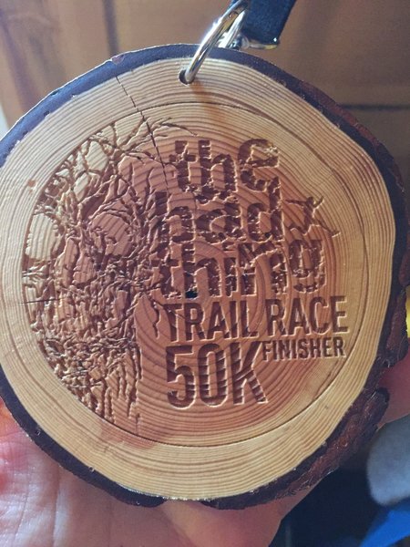 Finisher medal.